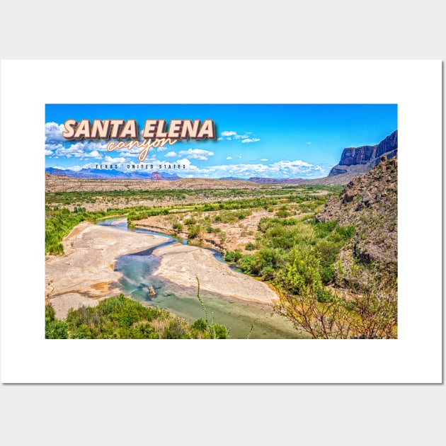 Santa Elena Canyon Wall Art by Gestalt Imagery